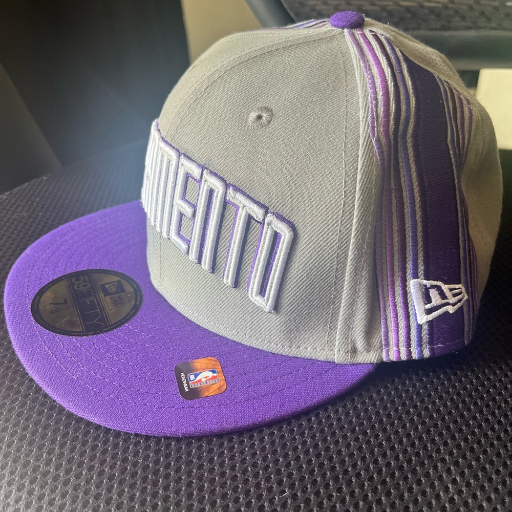 New Era Purple and Gray Cap